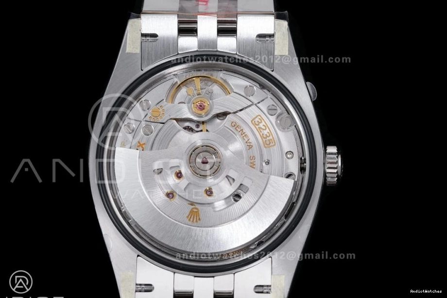 Best 1:1 Jubilee Dial Unisex 126234 Steel Edition 560 DateJust Stick 904L Clean SH on Bracelet 36 Blue 0829